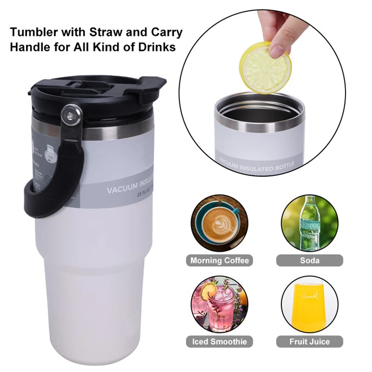 Custom 40oz InsulatedTumblers Stainless Steel